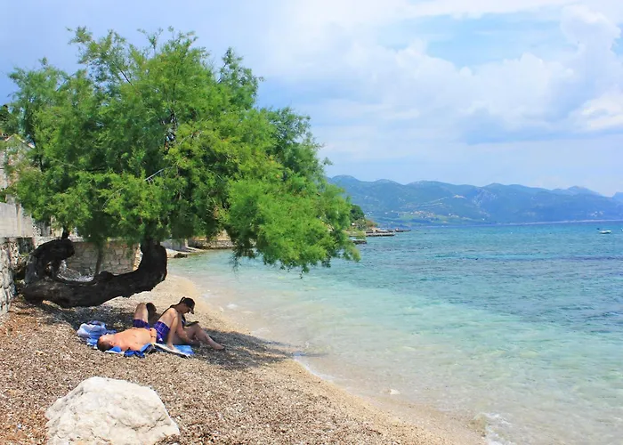 With Parking Space Orebic, Peljesac - 10202 아파트 오레비츠